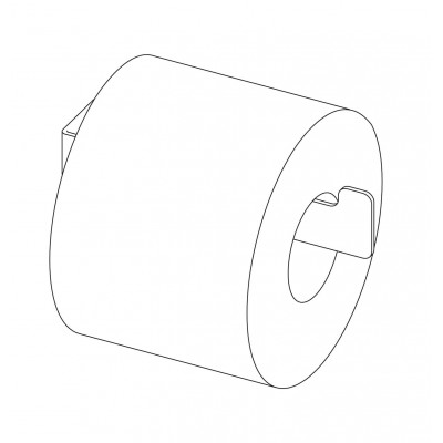 Uchwyt na papier toaletowy ścienny