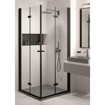 Drzwi prysznicowe systemu Kerria Plus 90 cm - składane