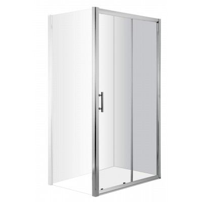 Drzwi prysznicowe wnękowe 110 cm - przesuwne