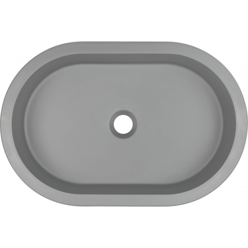 Umywalka granitowa podblatowa/wpuszczana owalna