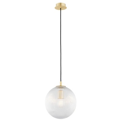 PALOMA 25 cm Lampa Wisząca Duża Mosiądz 8517 / Argon Lampy