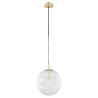 PALOMA 25 cm Lampa Wisząca Duża Mosiądz 8517 / Argon Lampy