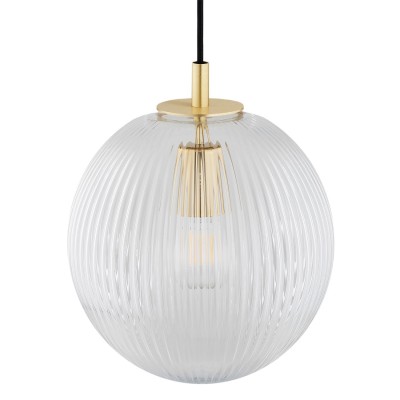 PALOMA 25 cm Lampa Wisząca Duża Mosiądz 8517 / Argon Lampy