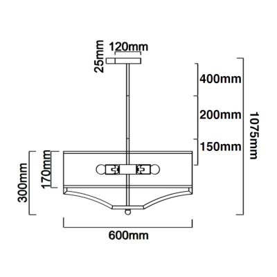 Lampa Wisząca Gerdo Cromo OR84801 / Orlicki Design