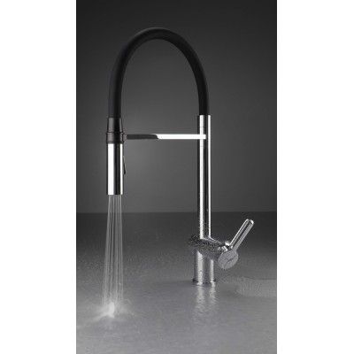 Bateria kuchenna z elastyczną wylewką - 2 rodzaje strumienia