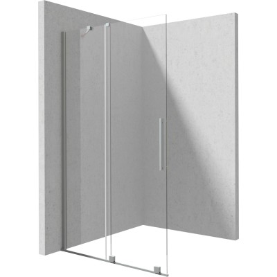 Ścianka prysznicowa walk-in 80 cm - przesuwna