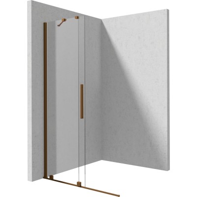 Ścianka prysznicowa walk-in 120 cm - przesuwna                            