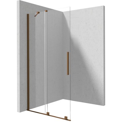 Ścianka prysznicowa walk-in 90 cm - przesuwna                            