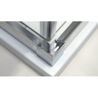 Kabina prysznicowa z brodzikiem kwadratowa - 90x90 cm                            