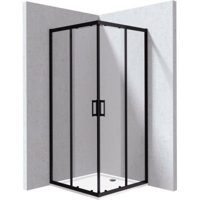 Kabina prysznicowa z brodzikiem kwadratowa - 90x90 cm                            