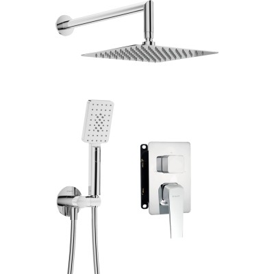 Zestaw prysznicowy podtynkowy z BOXem mieszaczowym                            