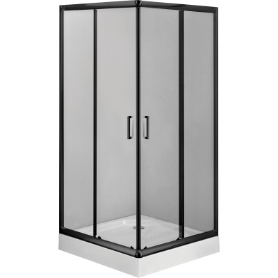 Kabina prysznicowa z brodzikiem kwadratowa 90x90 cm                            
