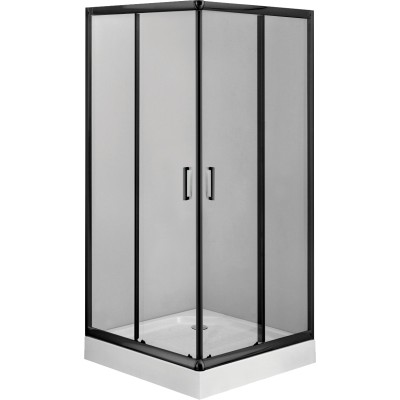 Kabina prysznicowa z brodzikiem kwadratowa 80x80 cm                            