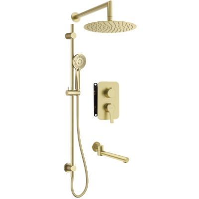 Zestaw prysznicowy podtynkowy z BOXem termostatycznym                            