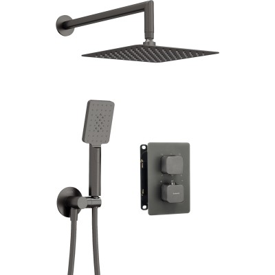 Zestaw prysznicowy podtynkowy z BOXem termostatycznym                            