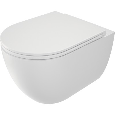 Miska WC z deską bezkołnierzowa                            
