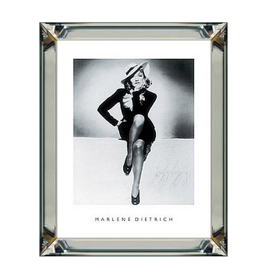 Plakat w Lustrzanej Ramie Pearl Marlene Dietrich 50 cm x 60 cm