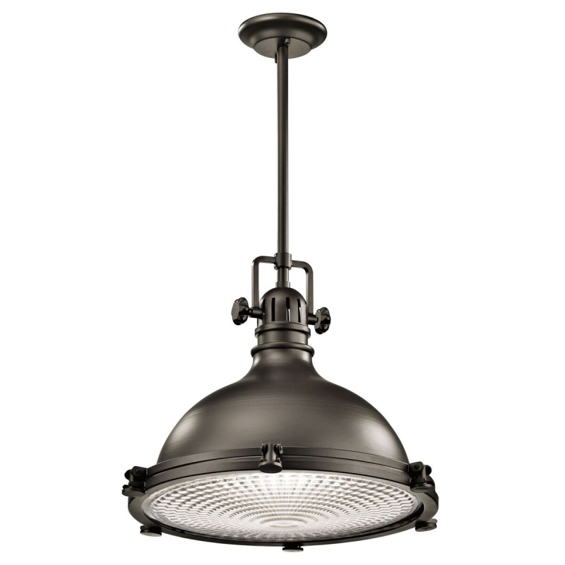 Elstead Lighting Lampa Wisząca HatterasBay, Czarna