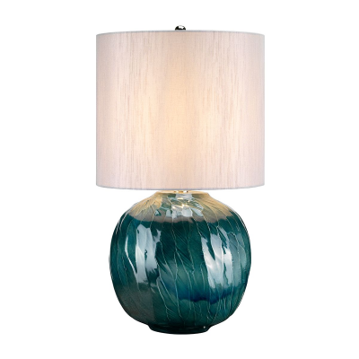 Elstead Lighting Lampa Stołowa Blue Globe