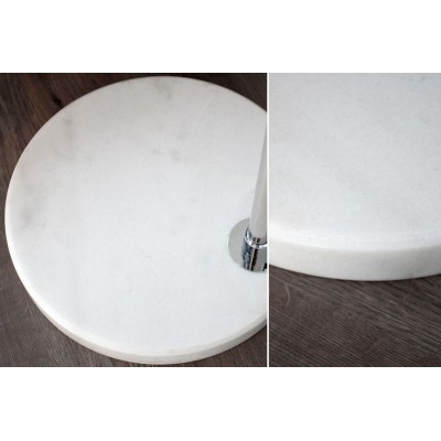 Invicta Interior INVICTA Lampa podłogowa SLACK biała - 185-205 cm SL361WE/PLV3-1