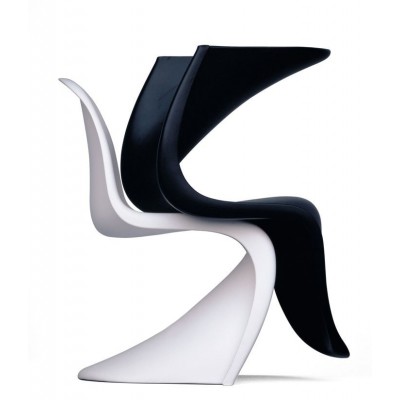  Krzesło HOVER białe  - polipropylen PC-011P.BIALY